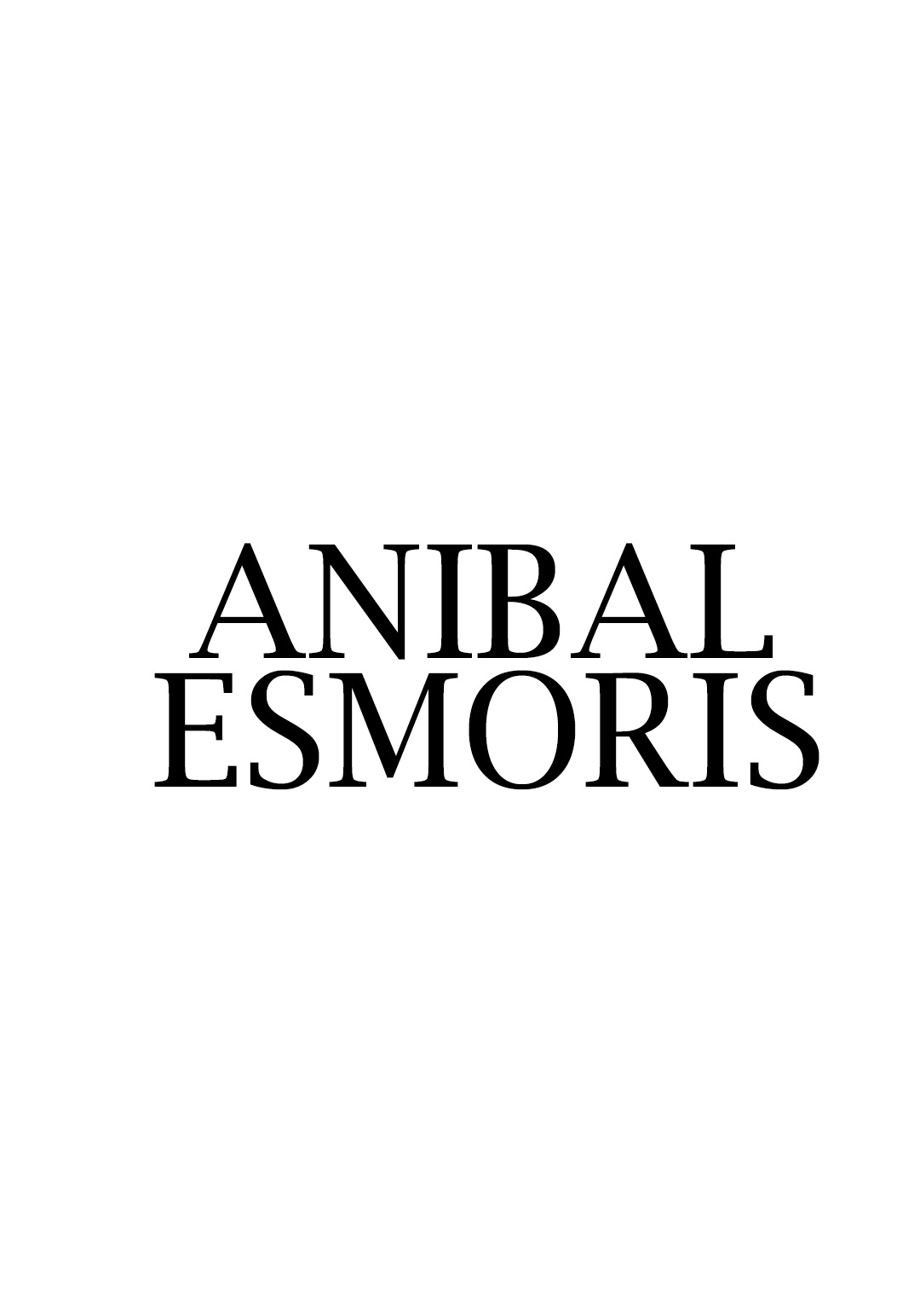 anibal esmoris