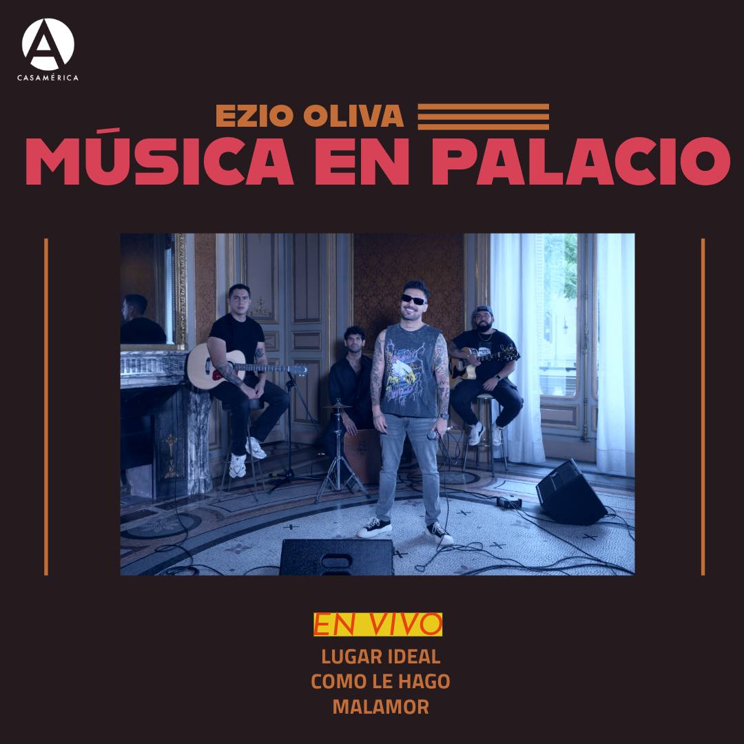 🎶 En nuestro ciclo 'Música en Palacio', presentamos a @eziooliva, un talentoso músico peruano. Ezio interpreta tres temas en Casa de América: 'Lugar ideal', 'Como lo hago' y 'Malamor'.

📺 Video en nuestro canal de YouTube, enlace en la biografía.
