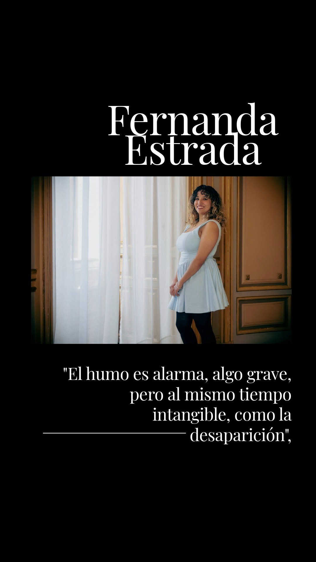 🎙️ 🇸🇻 Entrevistamos a Fernanda Estrada Argumedo, productora de no ficción en Sonoro, quien visitó la Casa de América para hablar sobre su trayectoria en el mundo del podcast y su trabajo en la serie sonora 'Humo'. Con una formación en periodismo y comunicación digital, Fernanda descubrió su vocación en la radio universitaria, donde nació su amor por el formato audio.

Durante la entrevista, profundiza en el proceso de creación de 'Humo', una serie que investiga el caso del asesino de Chalchuapa en El Salvador. La historia nace a partir de una colaboración entre Sonoro, Factum y el periodista Bryan Avelar, y busca retratar desde una perspectiva latinoamericana la violencia estructural que azota la región.

💻 Puedes ver el video de la exposición en nuestro canal de YouTube, enlace en la biografía.