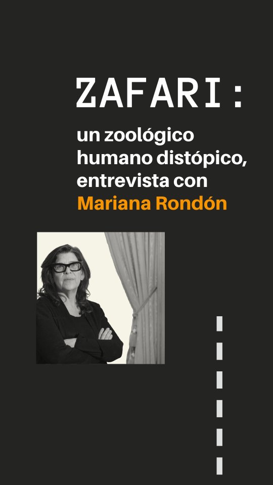 🎬 La cineasta venezolana Mariana Rondón (@_marianarondon__) visitó Casa de América con motivo del preestreno de su película ‘Zafari’, codirigida con Marité Ugás, tras su paso por festivales como San Sebastián y SANFIC.

En esta entrevista, reflexiona sobre el origen de la historia, el simbolismo detrás del hipopótamo y el modo en que la película aborda la desigualdad, la crisis y la condición humana. “Hacemos un cine político desde la intimidad, sobre cómo las decisiones colectivas transforman la vida cotidiana”, afirma.

📺 Puedes ver la entrevista completa en nuestro canal de YouTube, enlace en la biografía.

#MarianaRondón #Zafari #CineIberoamericano #CineVenezolano #CasaDeAmérica #CinePorMujeres