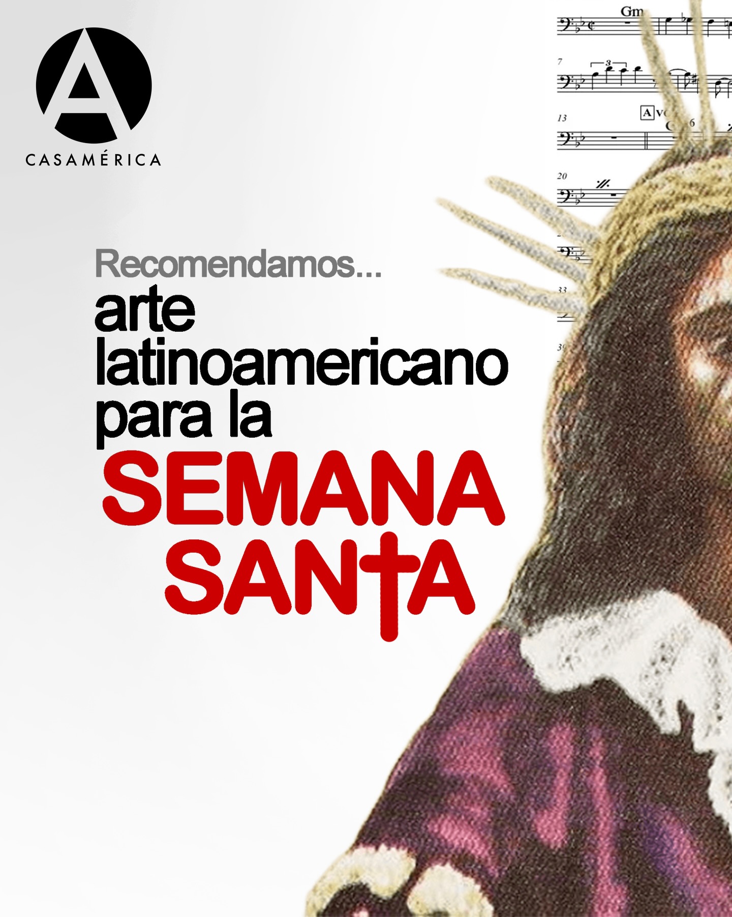 La 𝐒𝐞𝐦𝐚𝐧𝐚 𝐒𝐚𝐧𝐭𝐚 en América Latina se convierte en un escenario donde historia, creatividad y vida cotidiana se entrelazan. La fotografía, la música o el cine también participan de estas fechas, ofreciendo nuevas miradas que conectan lo tradicional con lo social. 

📖 En el artículo web “Arte latinoamericano para la Semana Santa” exploramos algunas de esas expresiones artísticas, desde las alfombras de aserrín en Antigua Guatemala hasta el largometraje ‘Madeinusa’, de Claudia Llosa 

🔗 Puedes leerlo completo en el enlace de la biografía