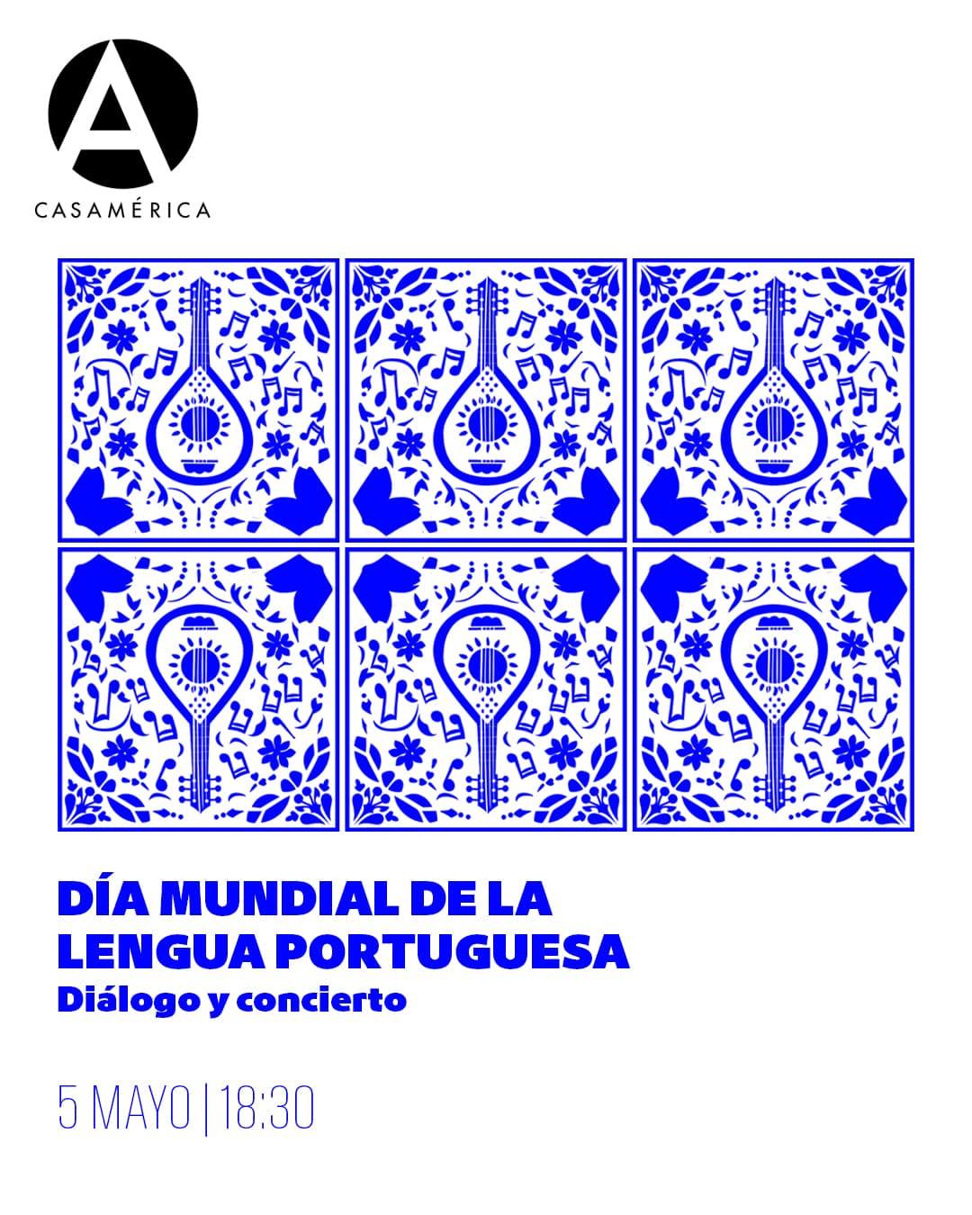 🇵🇹🌍 𝐃𝐢́𝐚 𝐌𝐮𝐧𝐝𝐢𝐚𝐥 𝐝𝐞 𝐥𝐚 𝐋𝐞𝐧𝐠𝐮𝐚 𝐏𝐨𝐫𝐭𝐮𝐠𝐮𝐞𝐬𝐚: 𝐃𝐢𝐚́𝐥𝐨𝐠𝐨 𝐲 𝐜𝐨𝐧𝐜𝐢𝐞𝐫𝐭𝐨.

El portugués, hablado por más de 260 millones de personas, es un espacio de memoria, creación y reinvención. Celebramos su diversidad con un encuentro que recorre los imaginarios de Portugal, Mozambique y Brasil.

Nos acompañan voces imprescindibles de la literatura y la música para reflexionar sobre una lengua que es territorio de libertad y emoción compartida.

👥 Diálogo: Dulce María Cardoso, Luis Carlos Patraquim y Anabela Mota Ribeiro. Concierto: Sol Homar Osimani.
🤝 Con @embaixadaportugalmadrid e @camoesip.

📅 Martes 5 de mayo.
⌚ 18:30.
📍 Salón Embajadores.
🎟️ Entrada libre hasta completar aforo.

🔗 Más información en el enlace de la biografía.