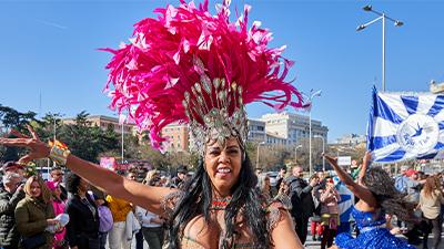 La samba Beija-Flor llena de ritmo brasileño la Casa de América