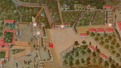 Bahía 1625. Historia sobre lienzo