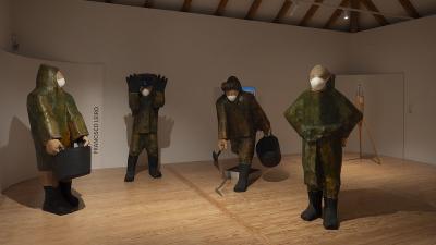 Recolectoras I, II, III, IV, 2003. Francisco Leiro. Casa de América